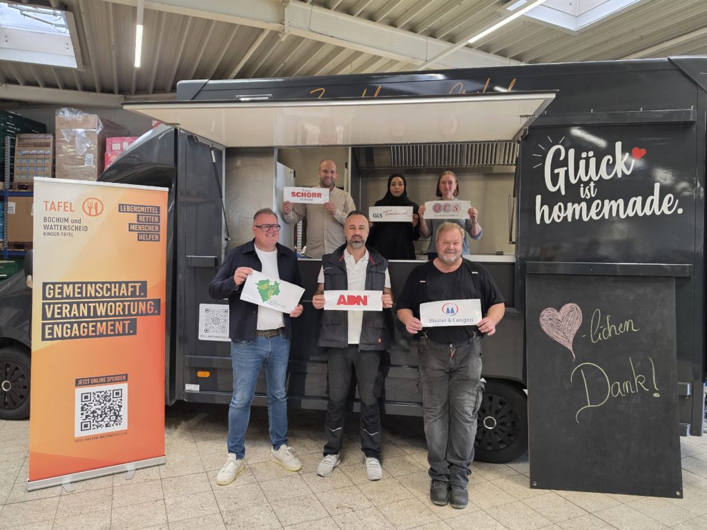 OCS supports Tafel Bochum & Wattenscheid’s Food-Fairteiler project