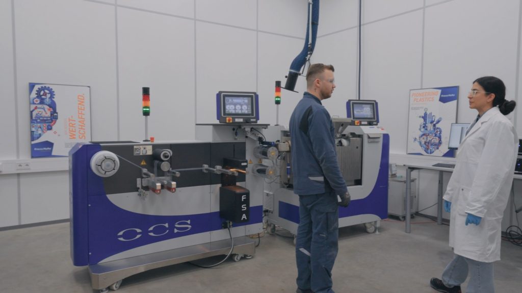 OCS quality control solutions in use at KraussMaffei Extrusion
