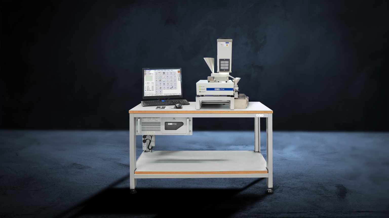 Powder Tester (PT2C) - OCS Optical Control Systems GmbH